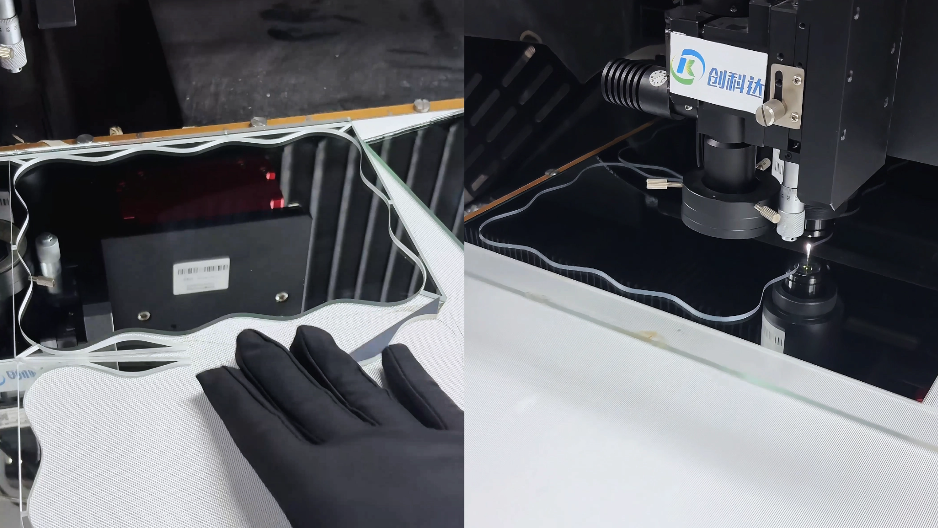 No stress, no micro cracks  CKD glass laser cutting machine 3mm mirror glass irregular cutting (4).png